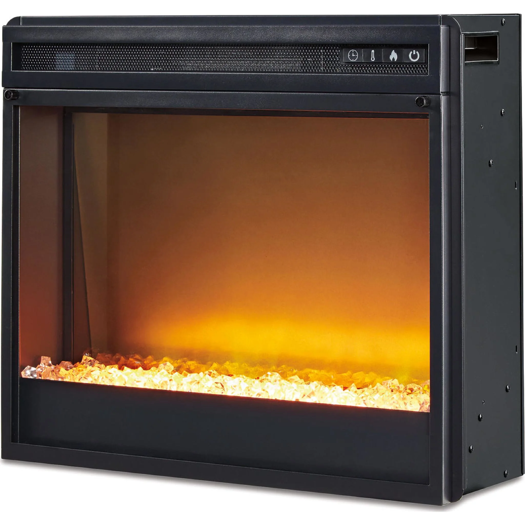 Entertainment Accessories Fireplace Insert with Crushed Glass - Image 10