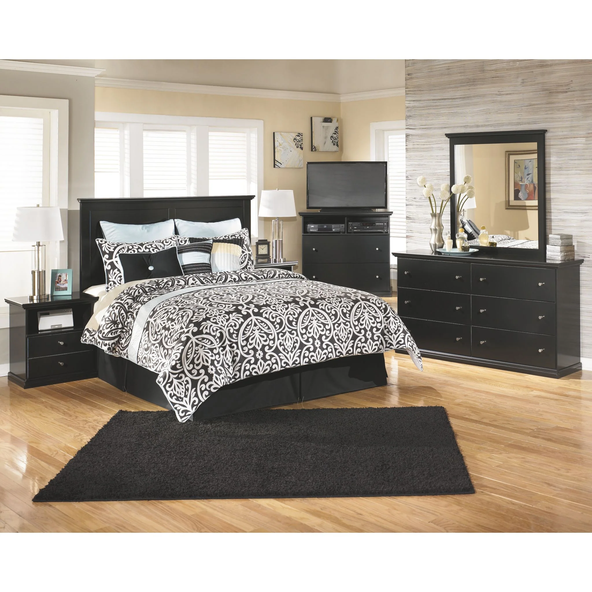 Maribel Queen Panel Headboard - Image 5