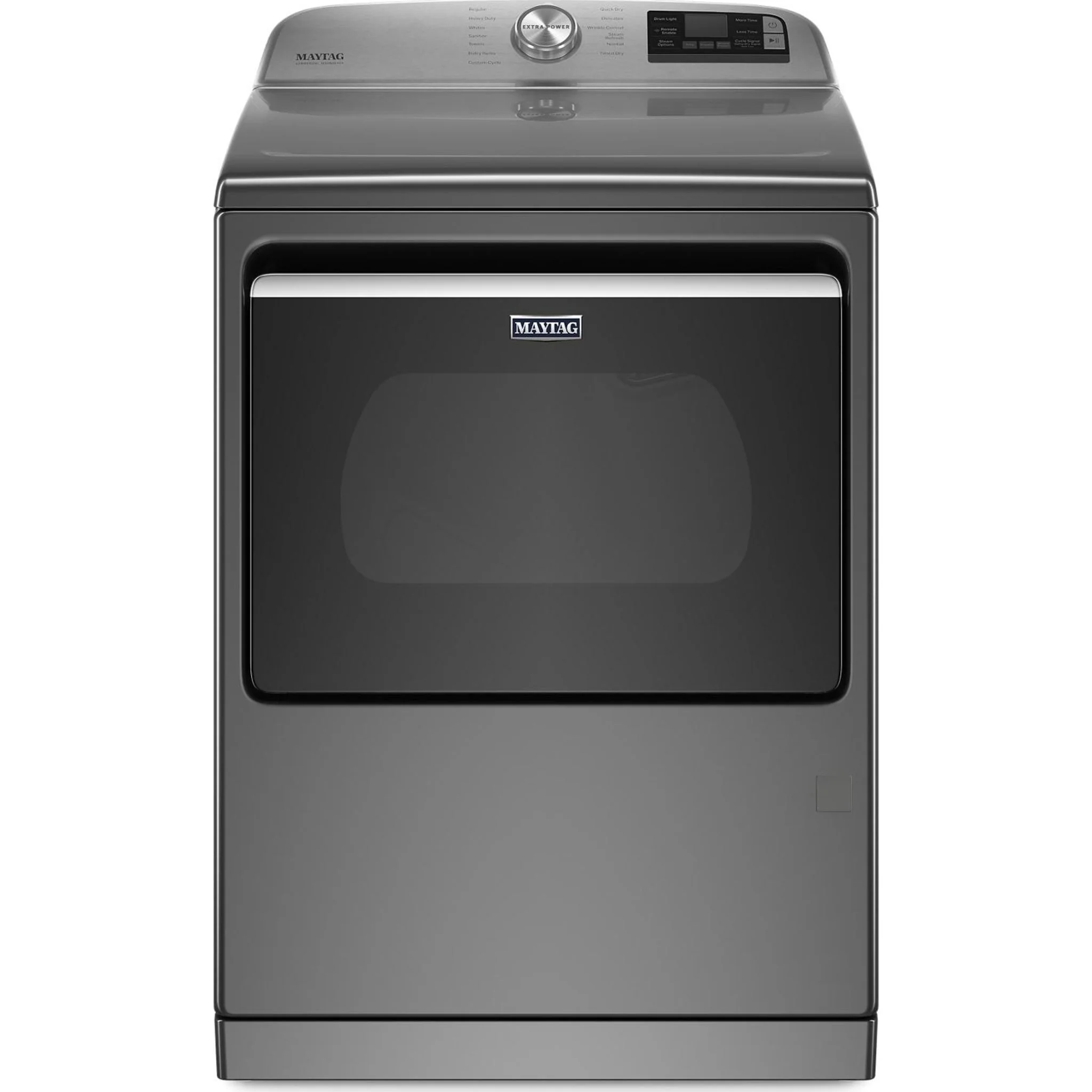 Maytag Smart Top Load Gas Dryer with Extra Power Button - 7.4 cu.ft. - Metallic Slate (MGD7230HC) - Image 47