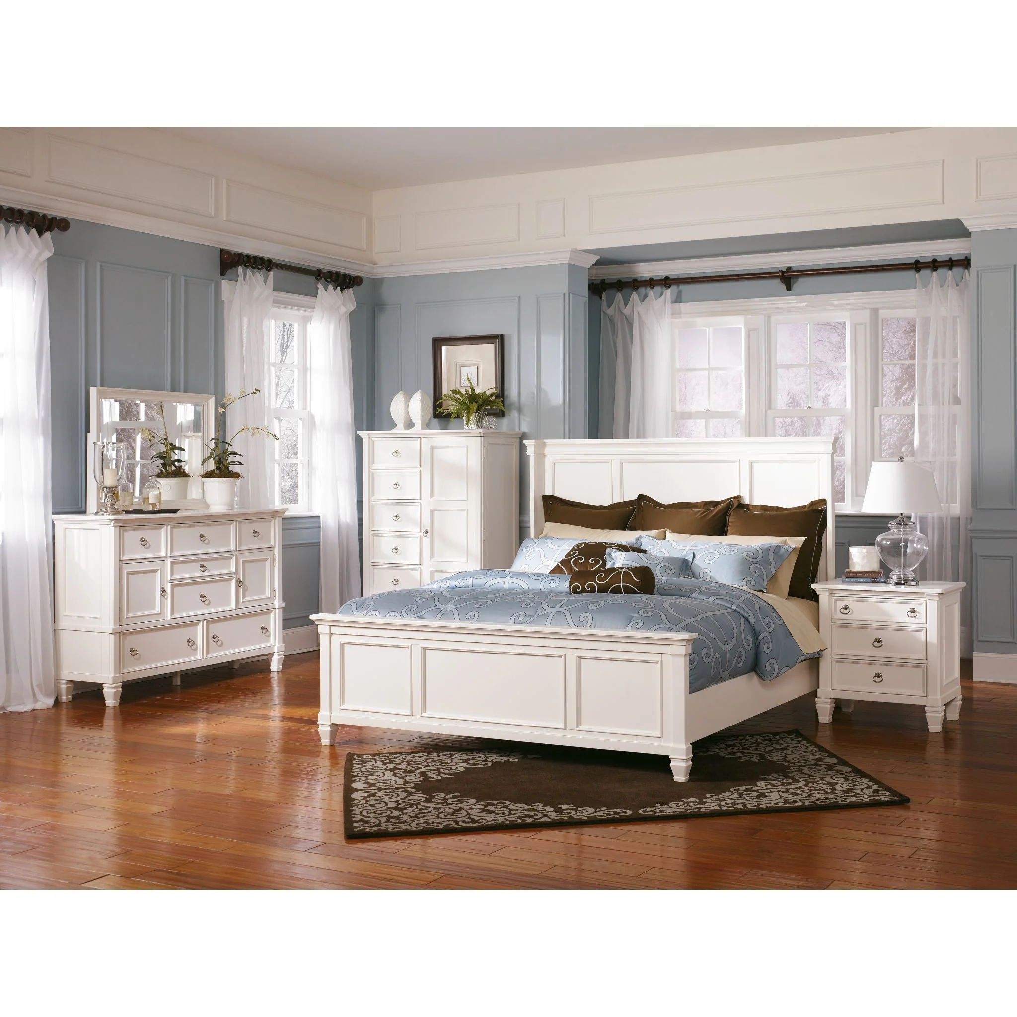 Prentice 3 Piece Panel Bed - Image 4