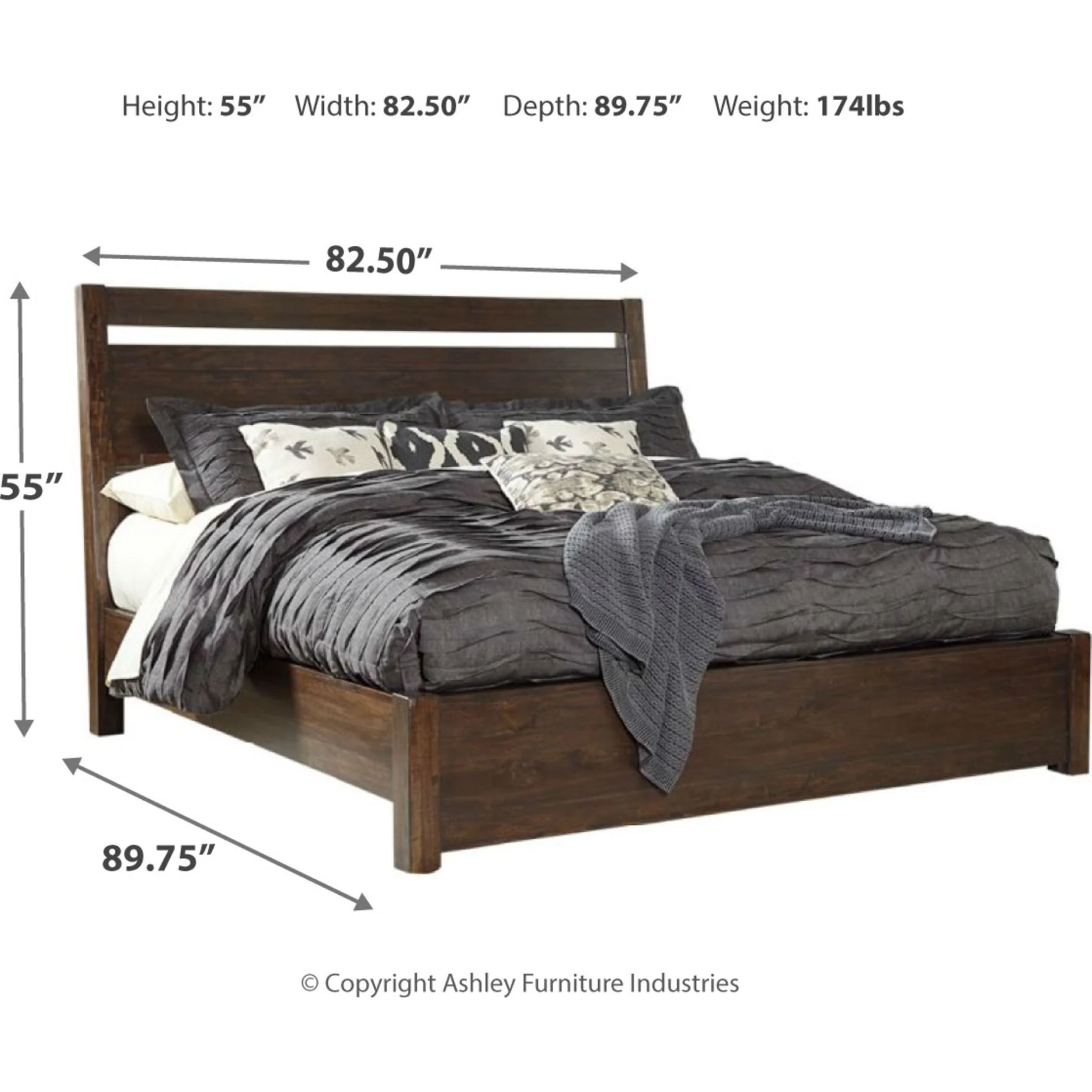 Starmore-Exclusive Panel Bed - Image 10