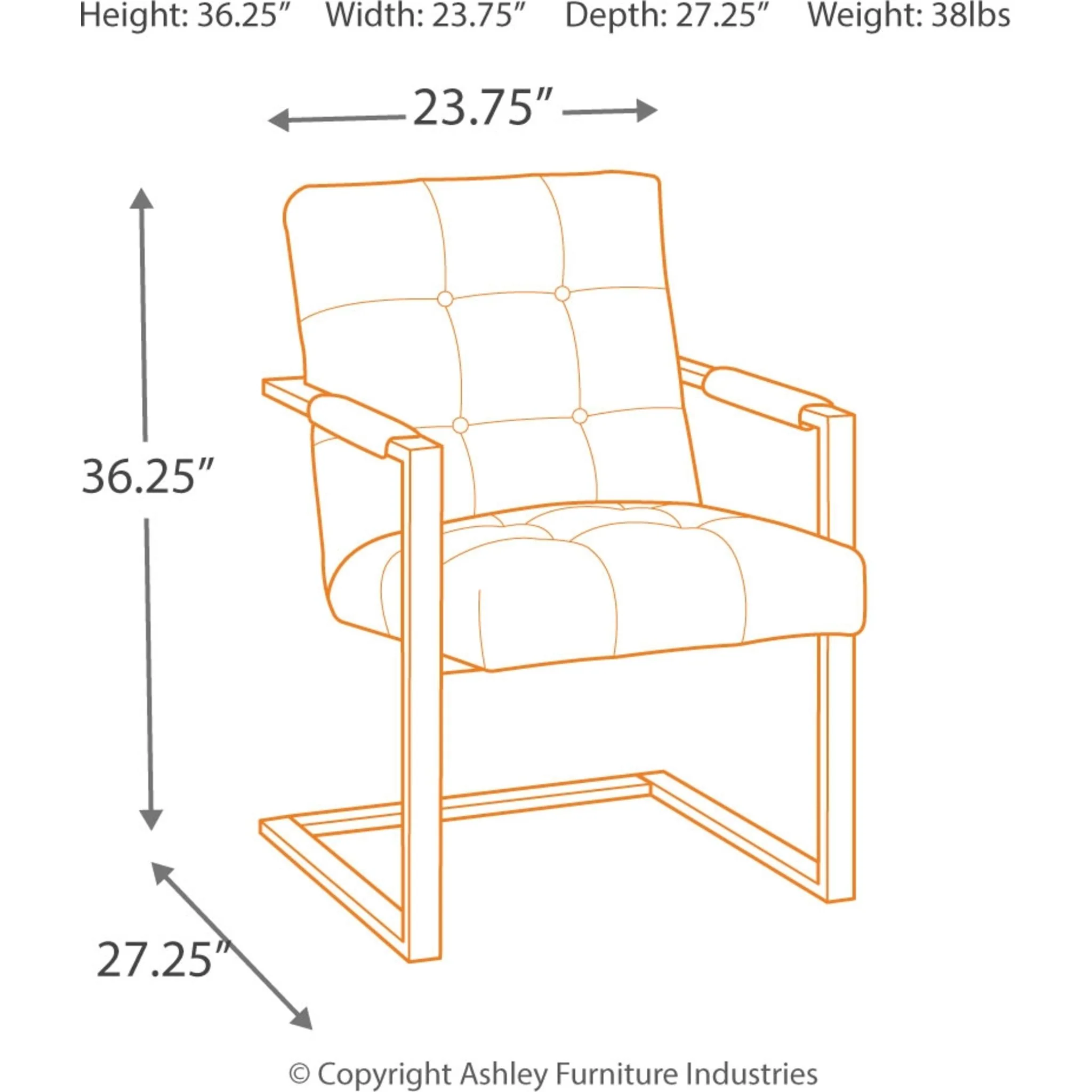 Starmore Office Chair - Image 10
