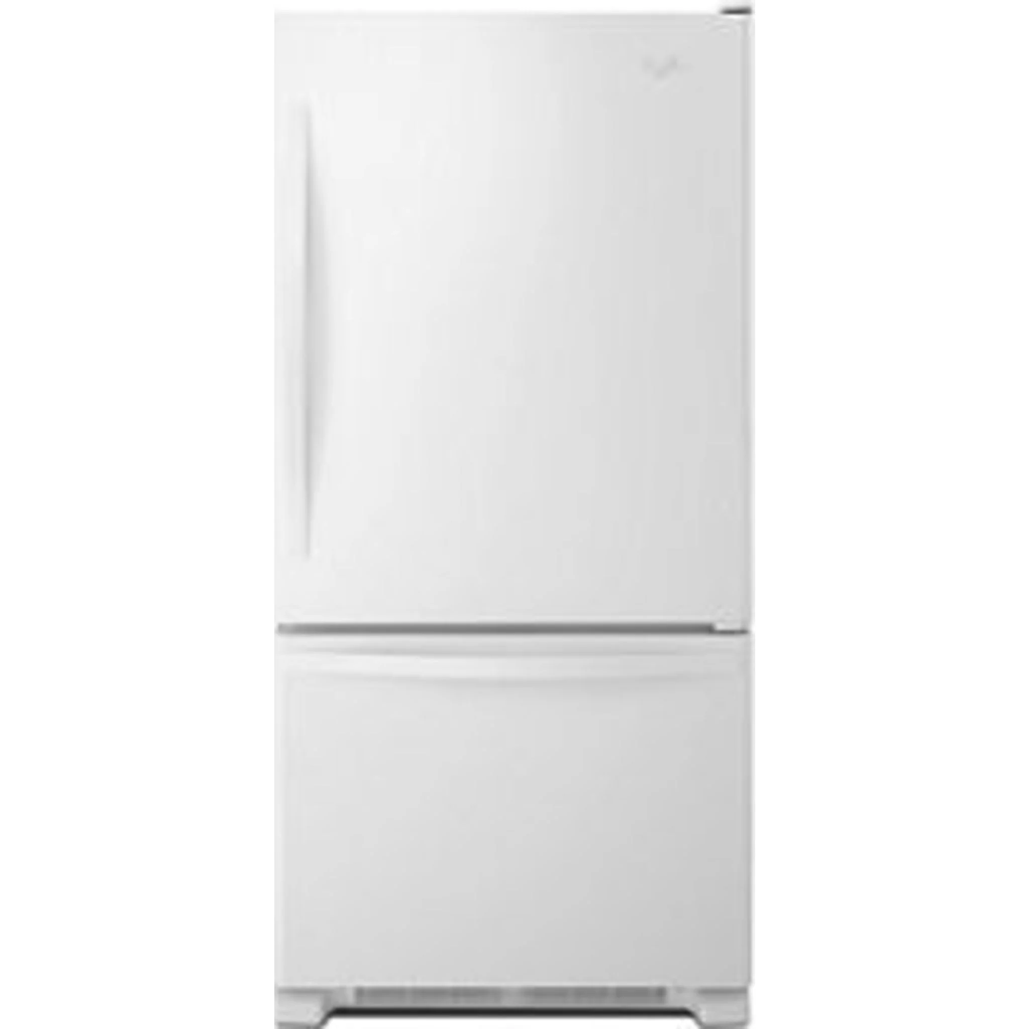 Whirlpool 22 cu. ft. Bottom-Freezer Refrigerator with Freezer Drawer -White-on-White (WRB322DMBW) - Image 33