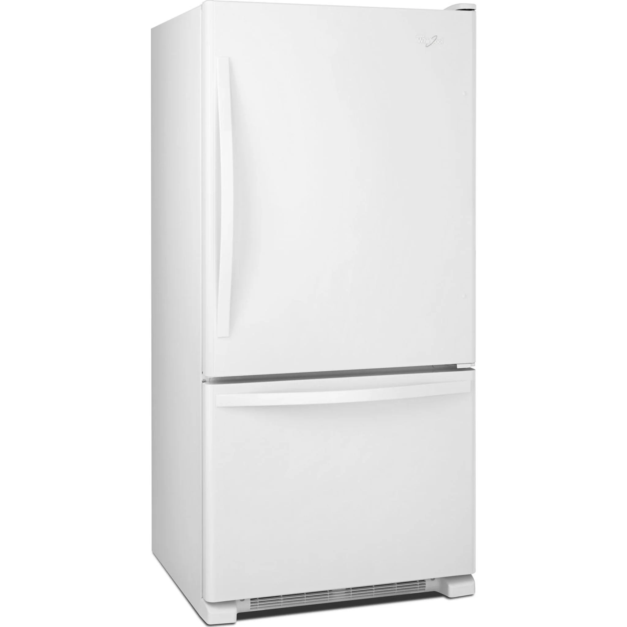 Whirlpool 22 cu. ft. Bottom-Freezer Refrigerator with Freezer Drawer -White-on-White (WRB322DMBW) - Image 41