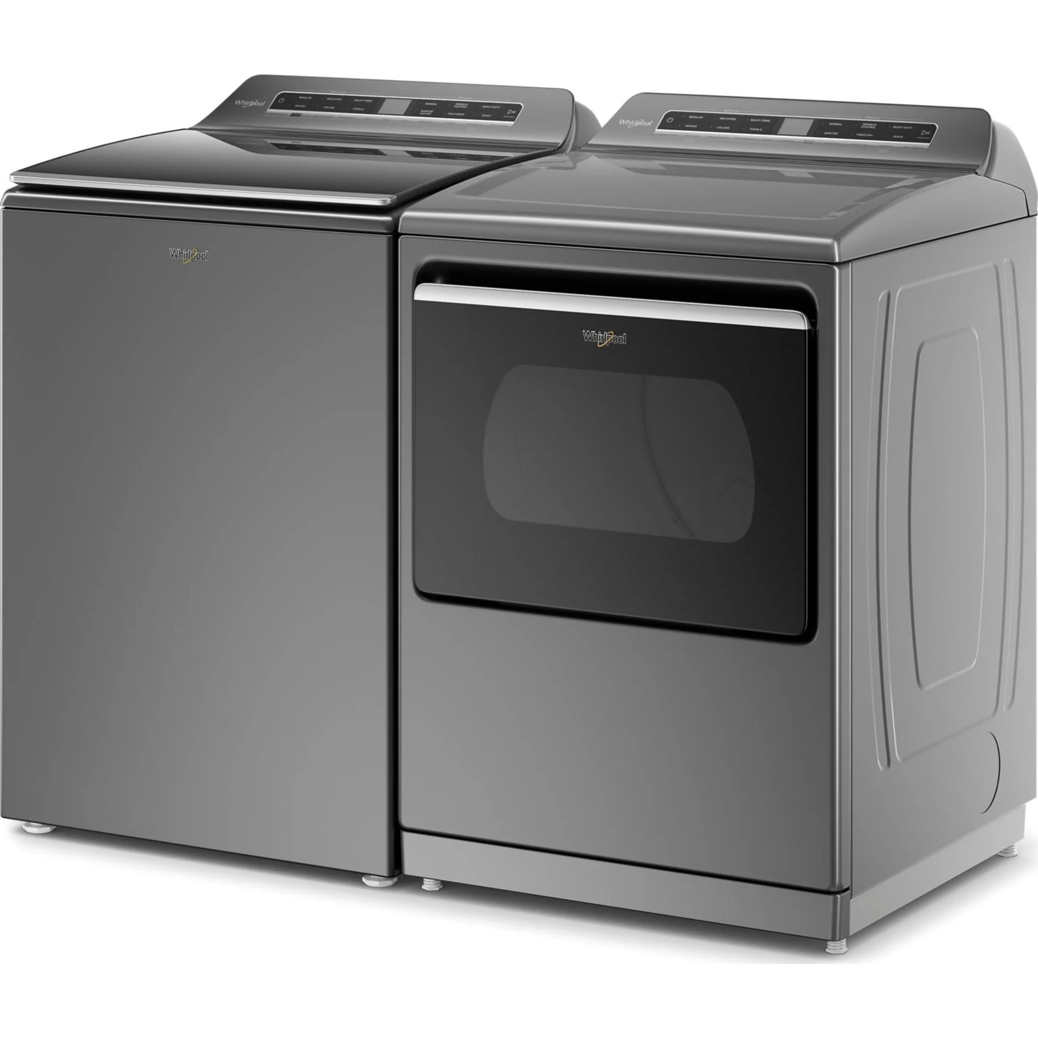 Whirlpool 7.4 cu. ft. Smart Top Load Electric Dryer -Chrome Shadow (YWED7120HC) - Image 20